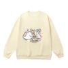 "Birthday Party" Design Sweatshirt — Apricot